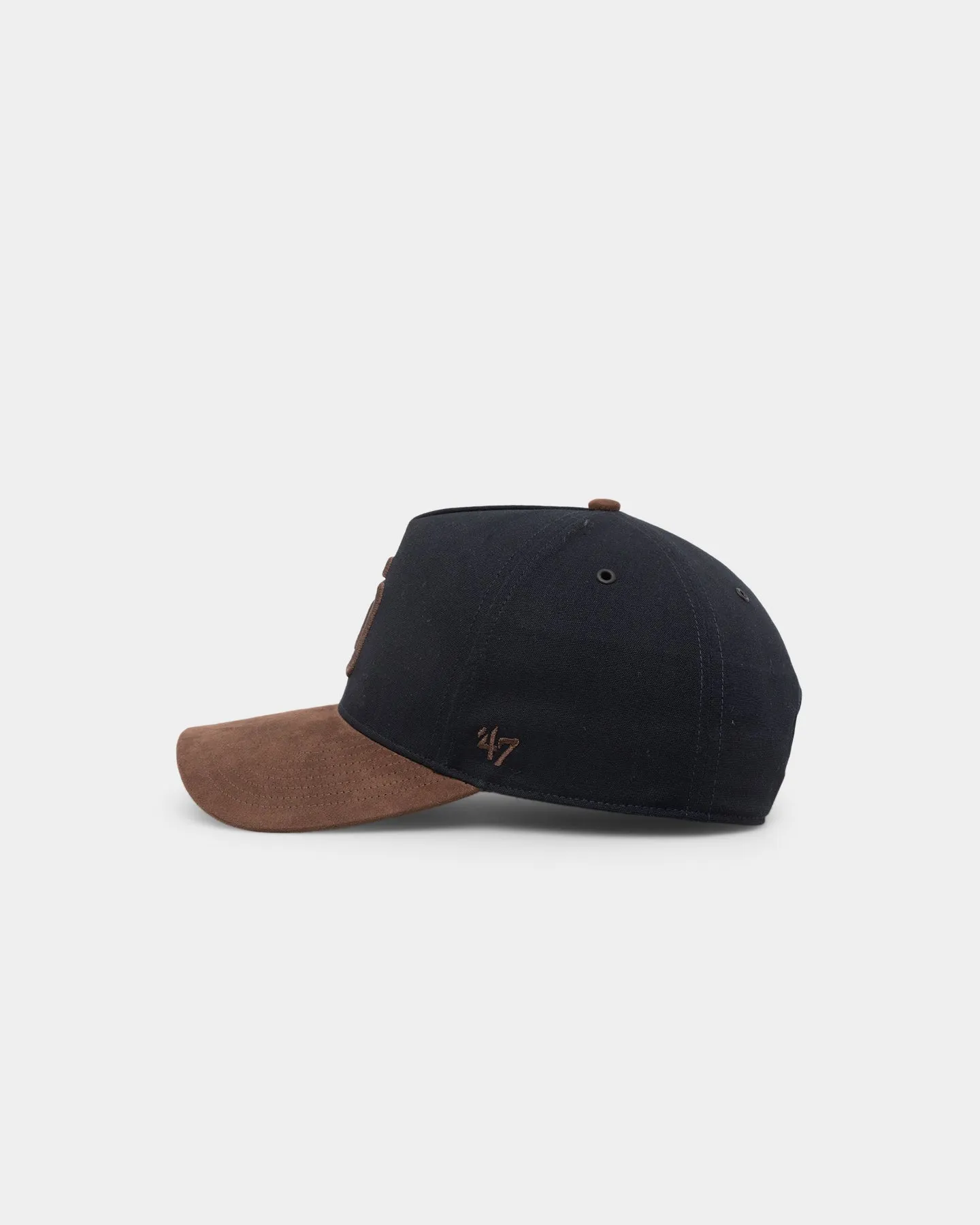 47 Brand San Diego Padres Black Dune 47 Offside Snapback Vintage Black/Brown