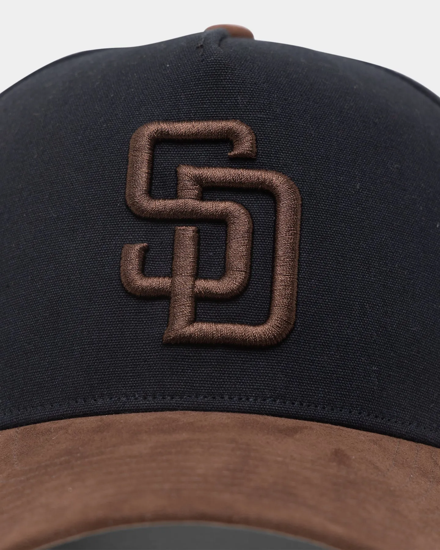 47 Brand San Diego Padres Black Dune 47 Offside Snapback Vintage Black/Brown