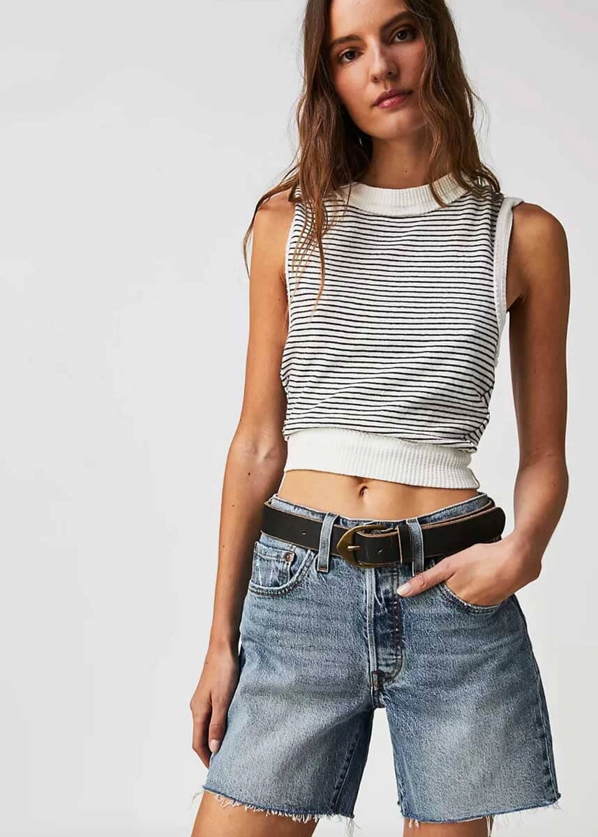 501 Mid Thigh Short - Odeon