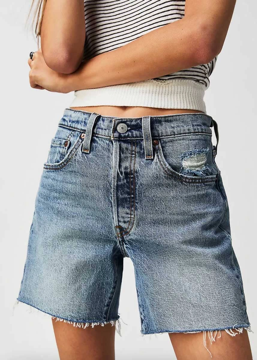 501 Mid Thigh Short - Odeon