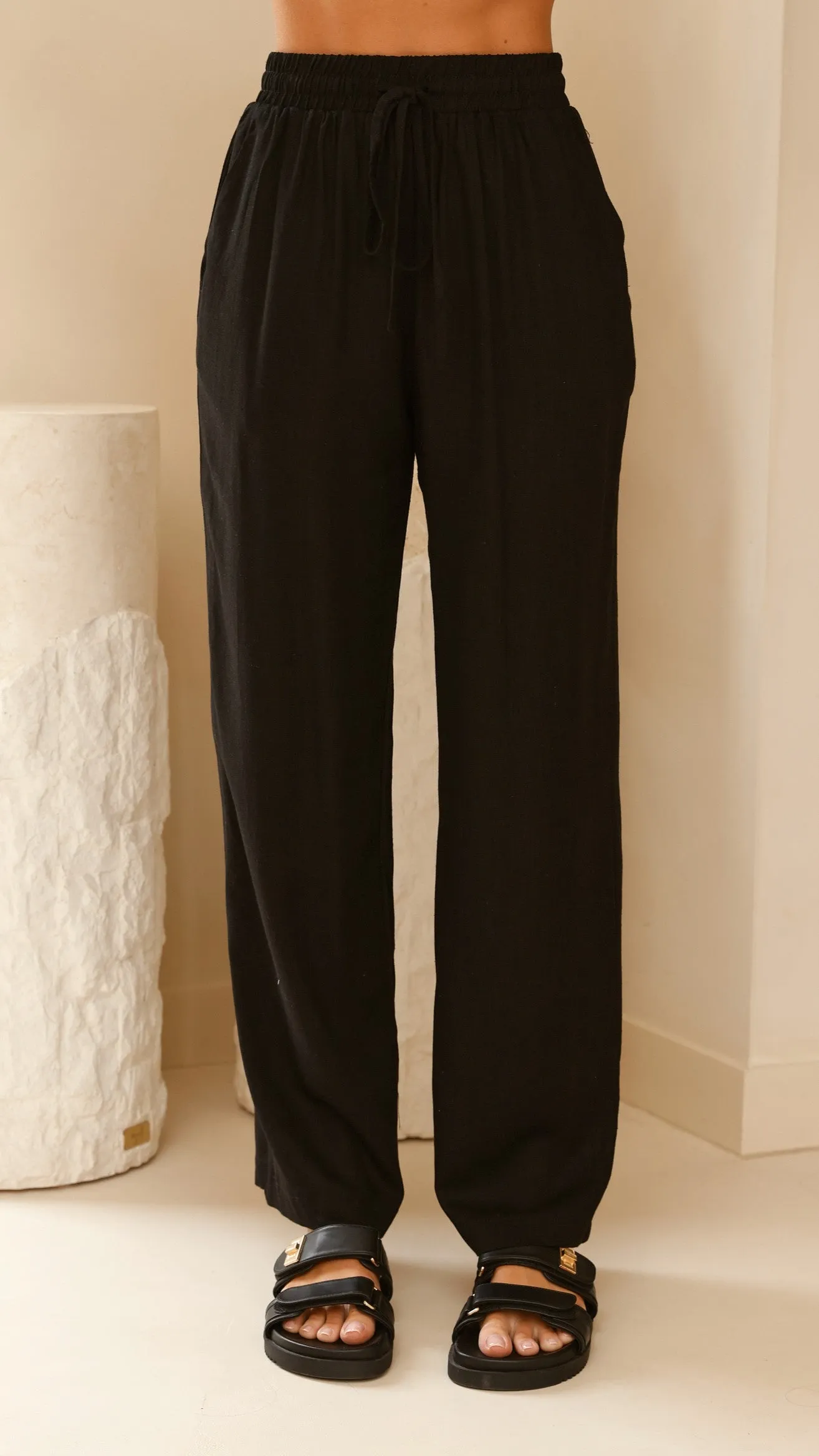Adelais Pants - Black