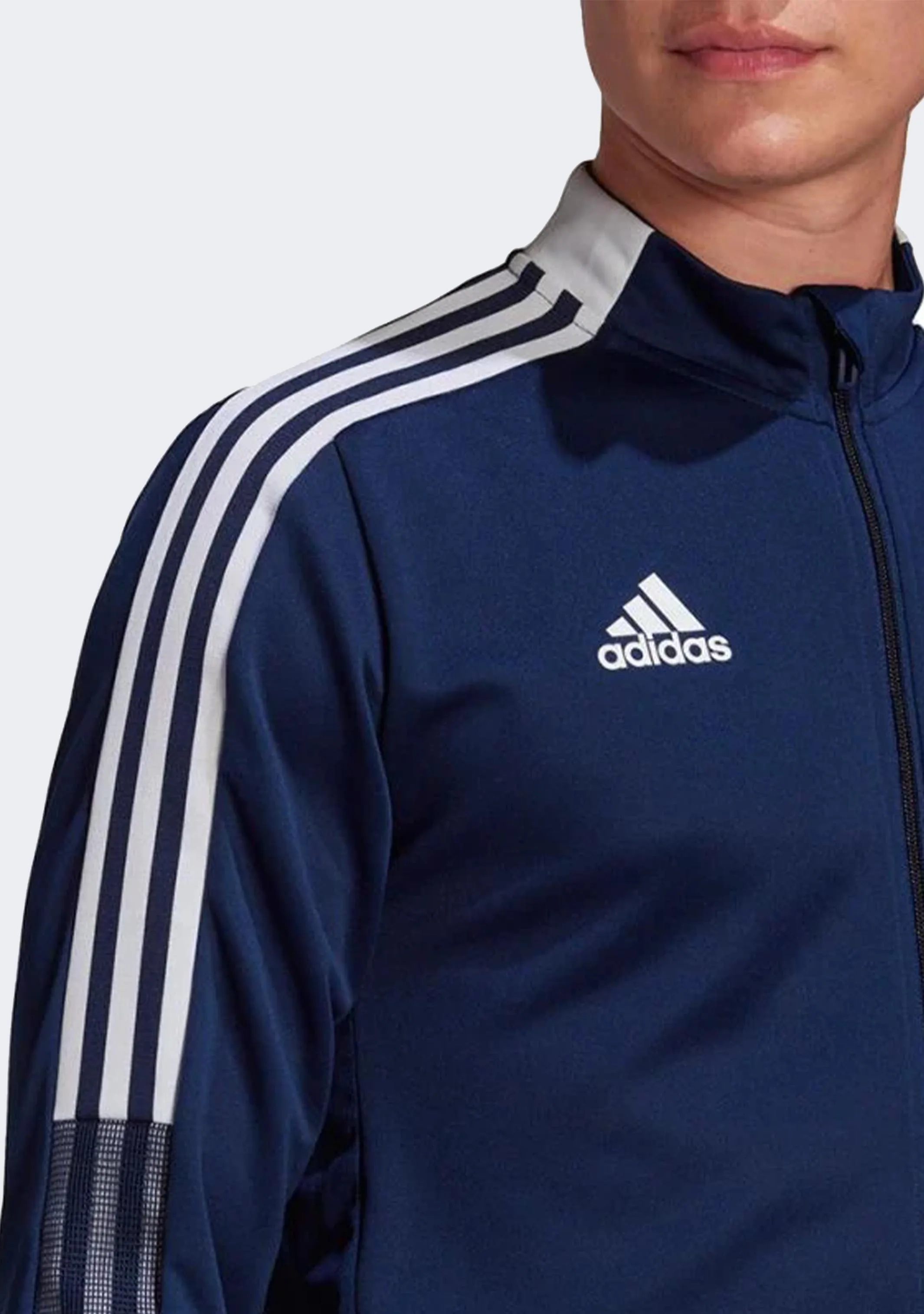 Adidas Mens Tiro 21 Jacket Navy