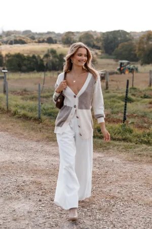 Alexa Pant - White