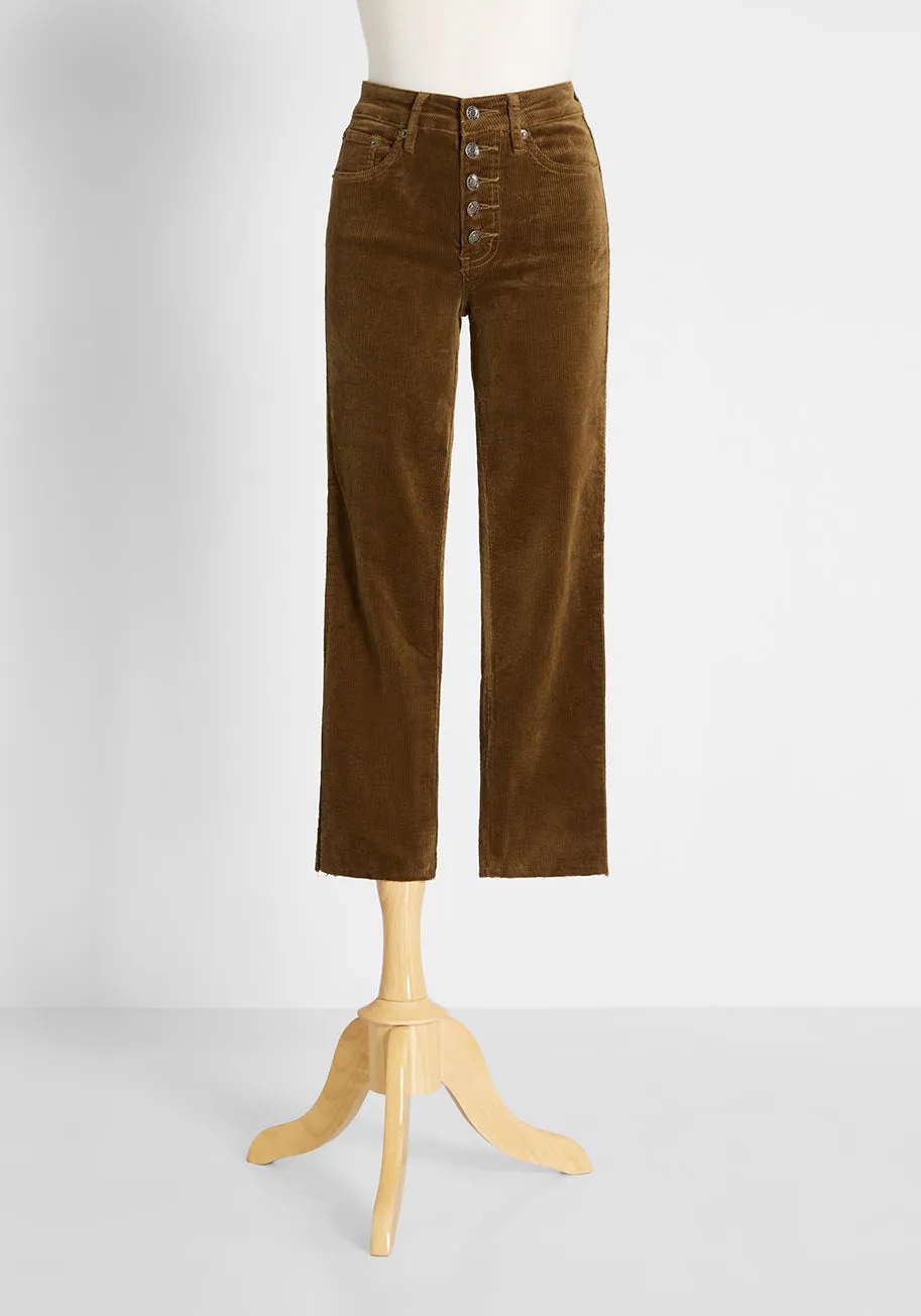 All Aboard For Cords Pants
