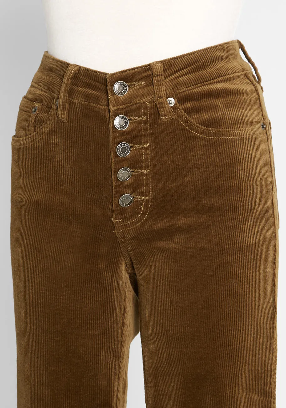All Aboard For Cords Pants