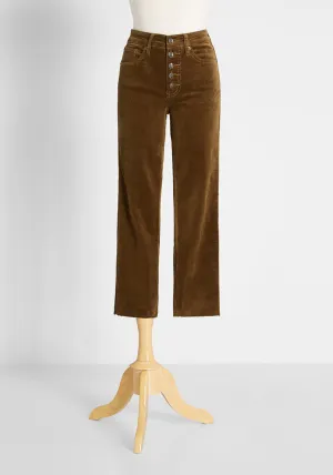 All Aboard For Cords Pants