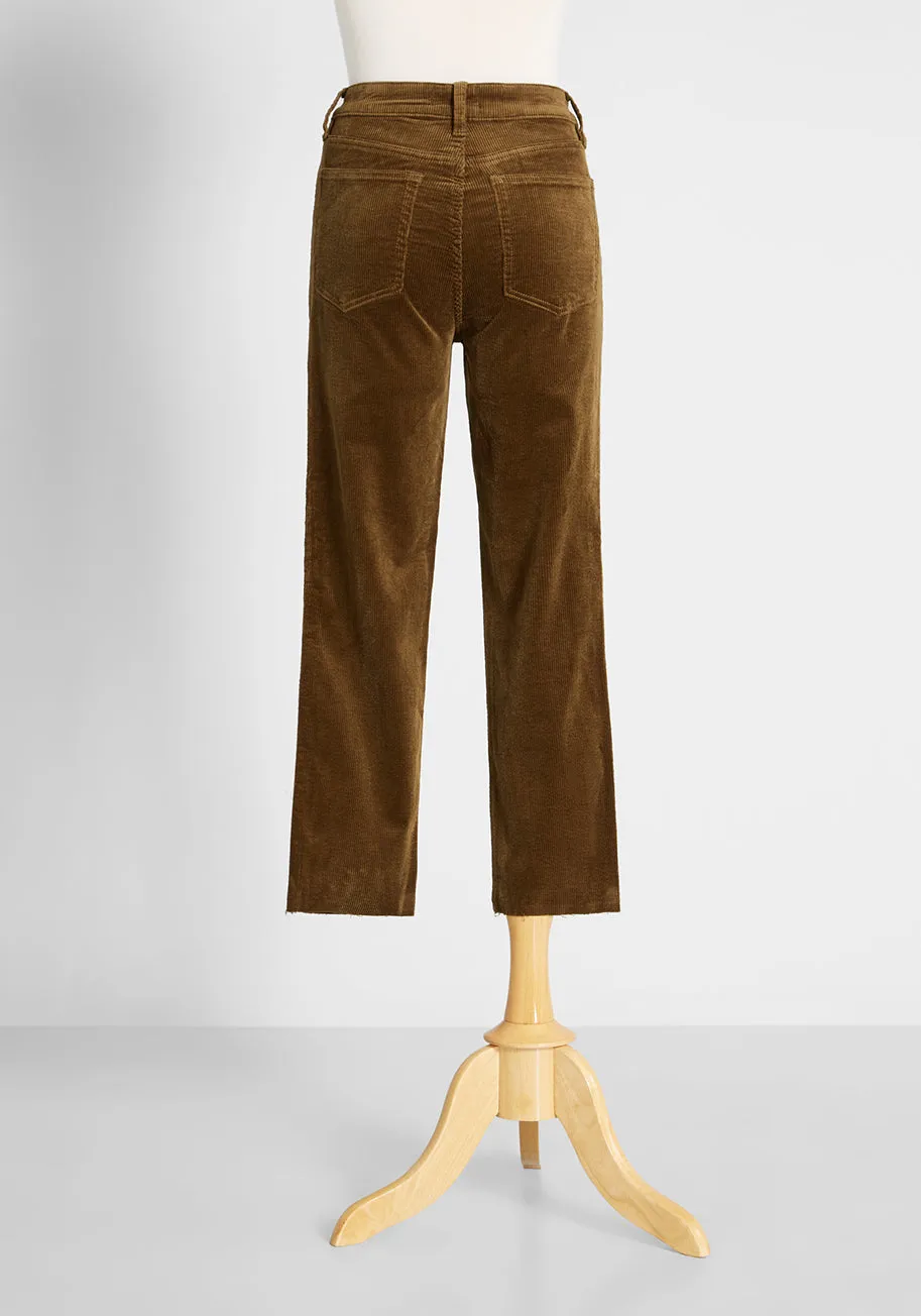All Aboard For Cords Pants
