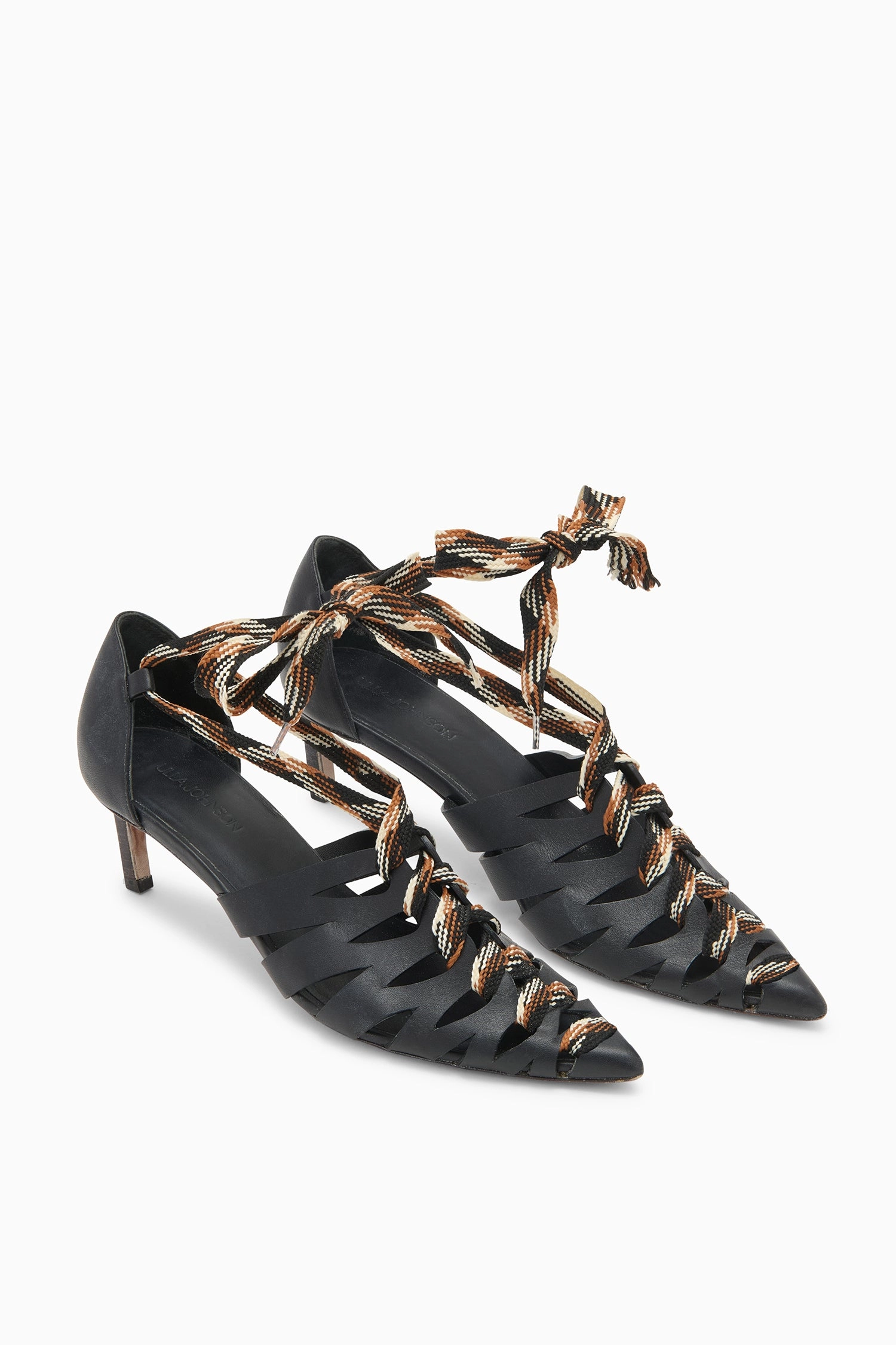 Allegra Kitten Heel - Noir
