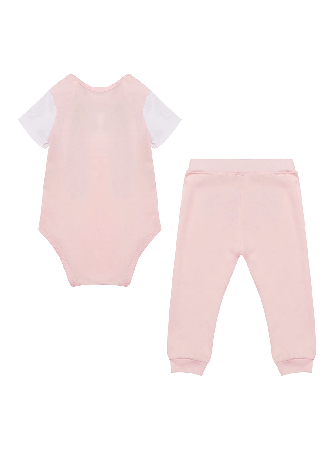 Ballet Pink Bodysuit And Pants 2-Piece Set (0-12m)