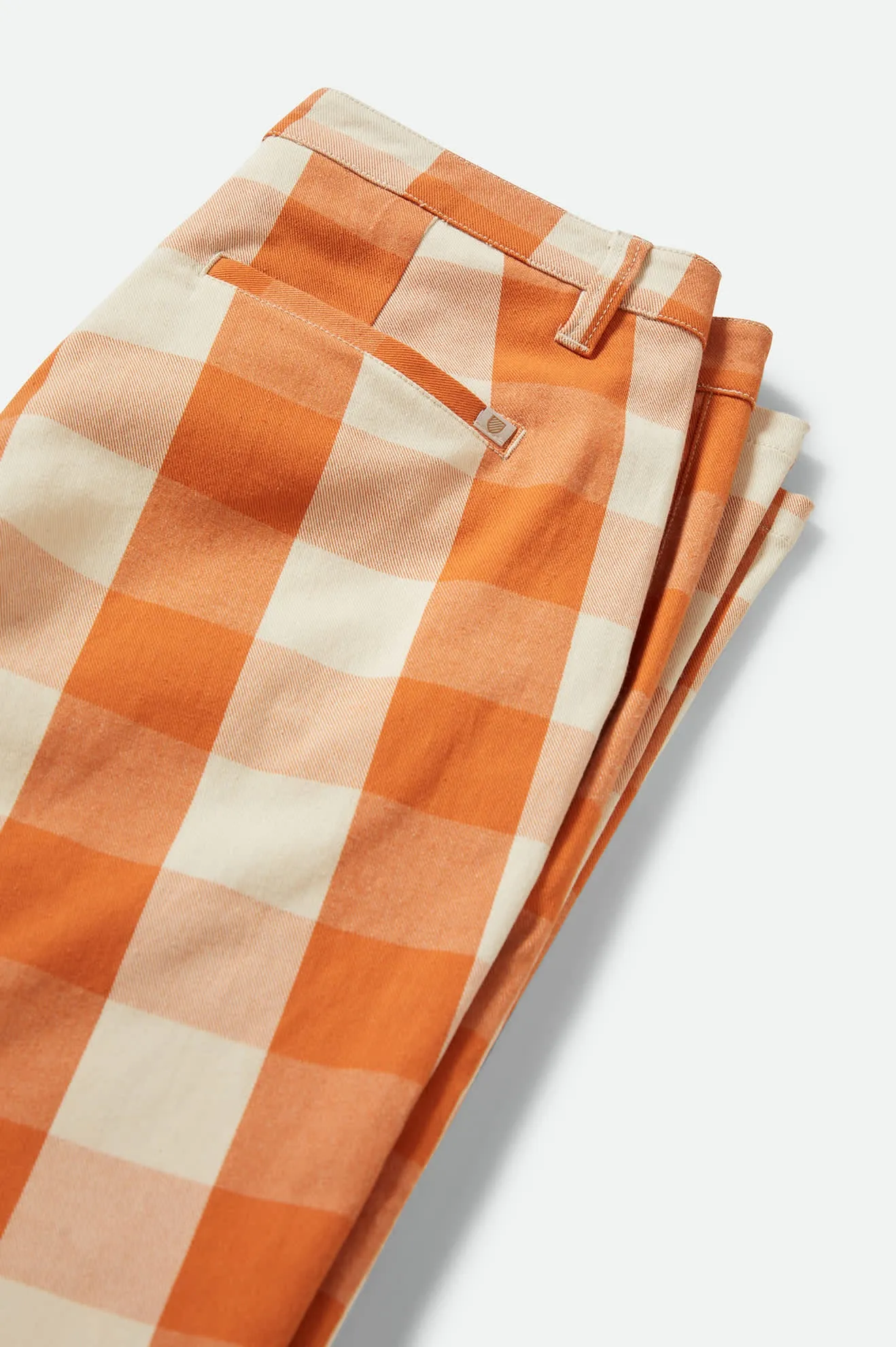 Bedford Pant - Tangerine Gingham