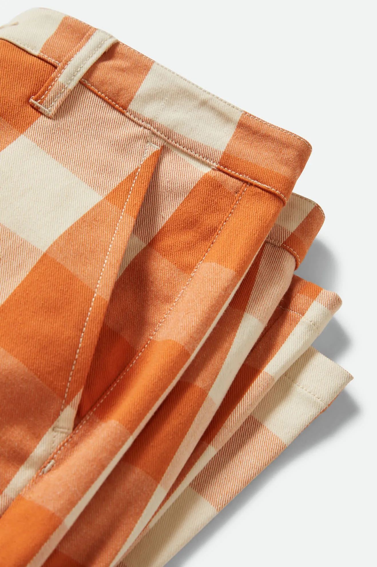 Bedford Pant - Tangerine Gingham
