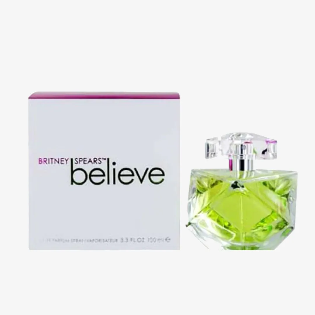 Believe For Women By Britney Spears Eau de Parfum Spray 3.3 oz