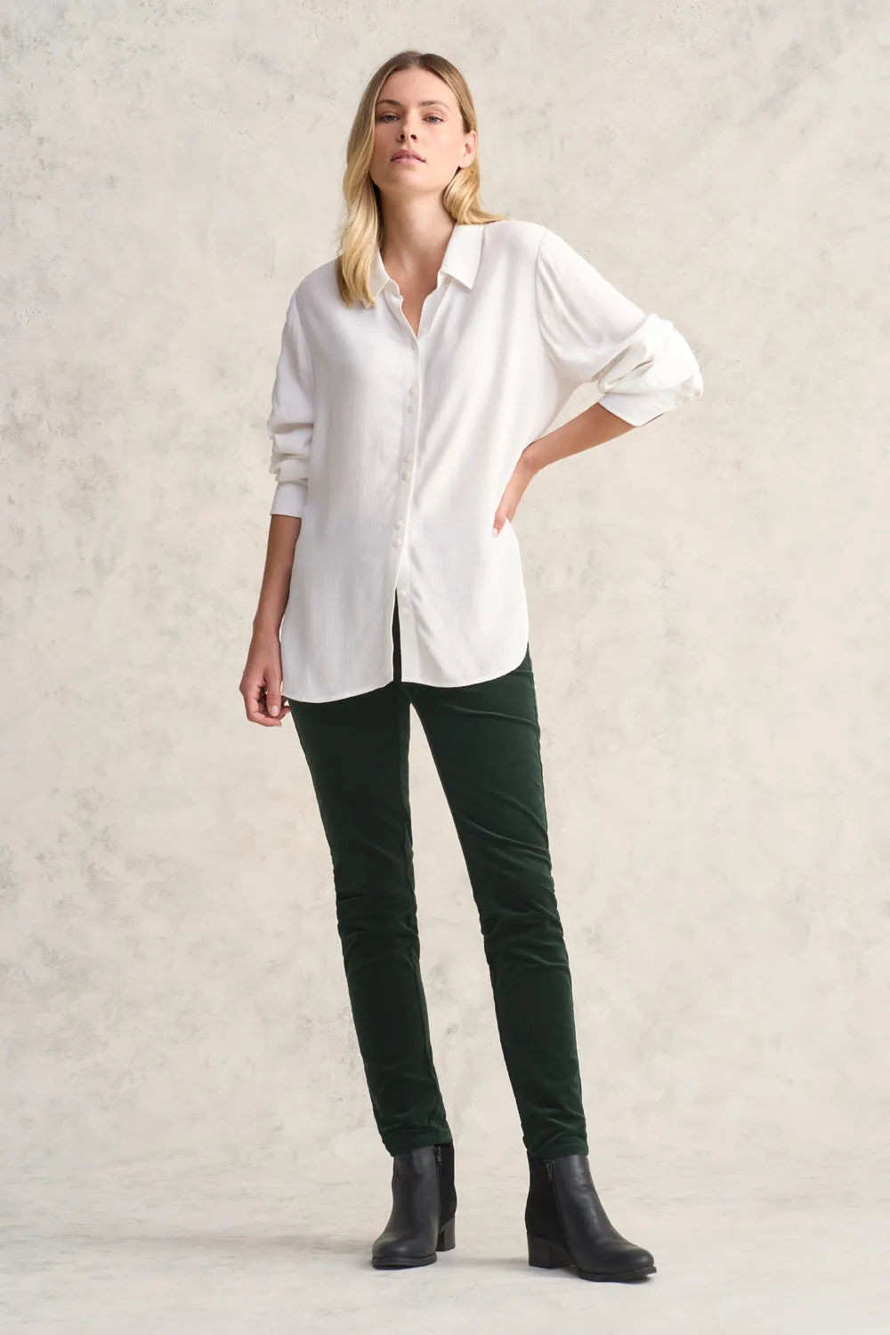 Bengajean® Cord Skinny Leg - Forest Green