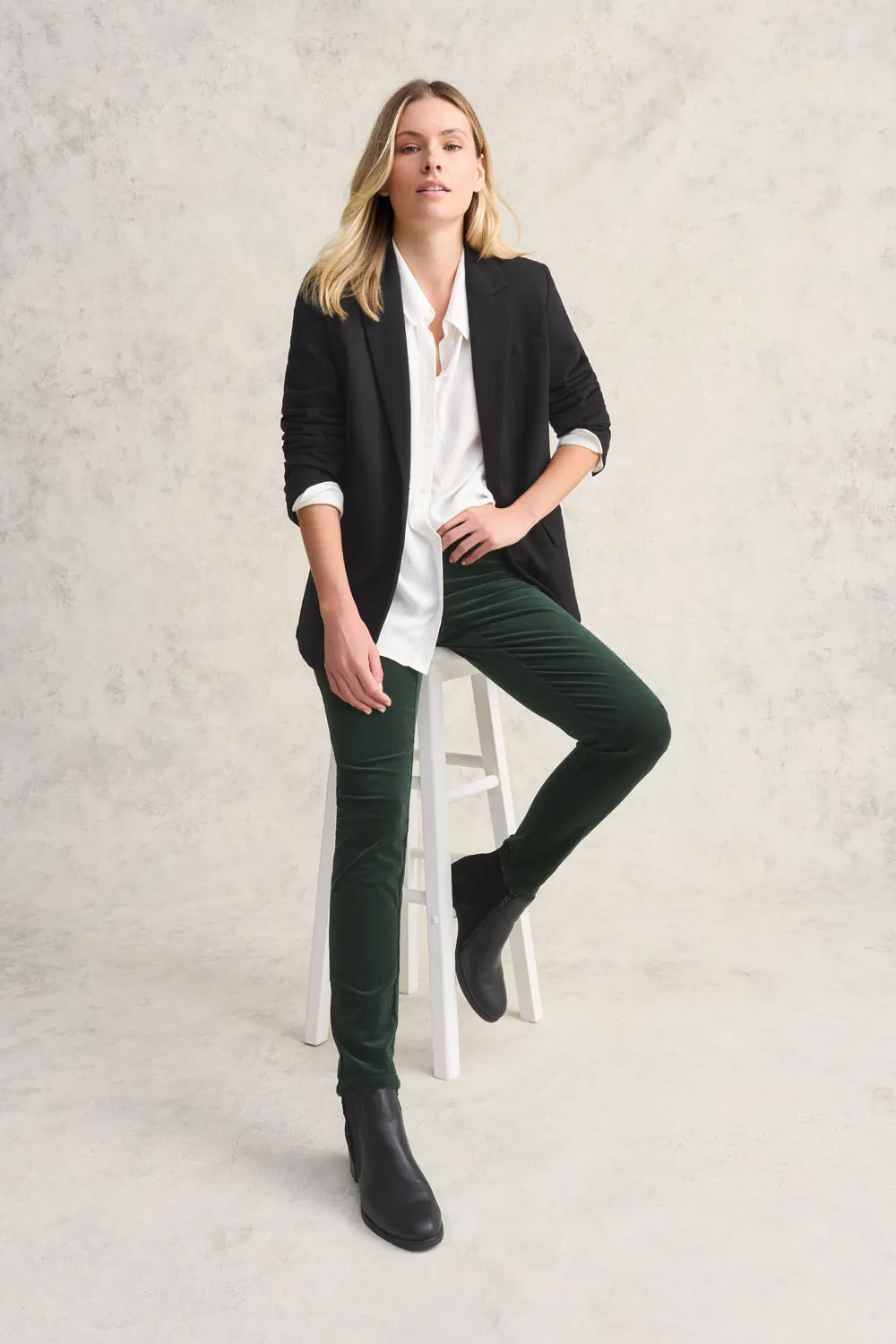 Bengajean® Cord Skinny Leg - Forest Green