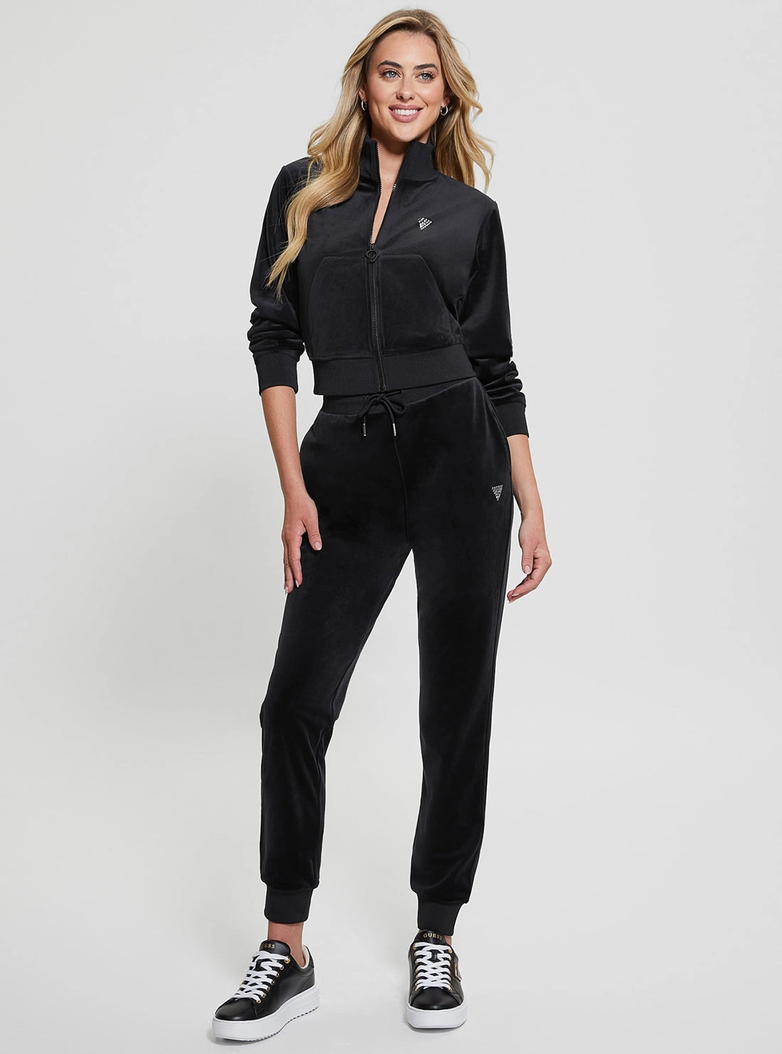 Black Couture Jogger Pants