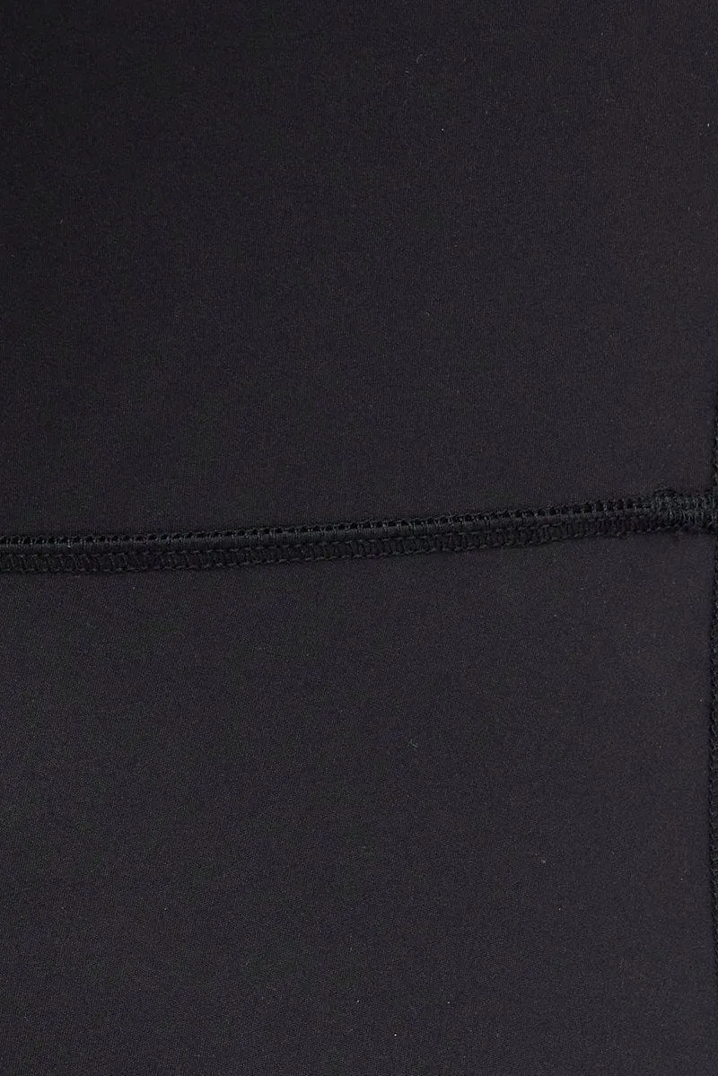 Black Romper Activewear