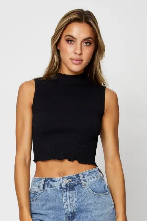 Black Tank Top Seamless