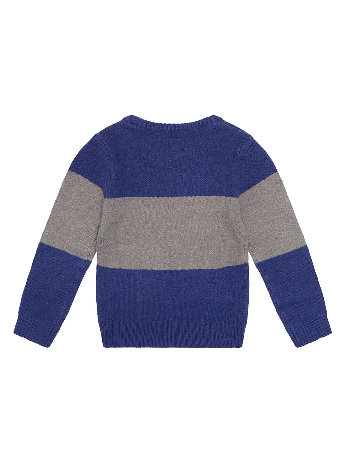 Blue Logo Knit Jumper (2-7)