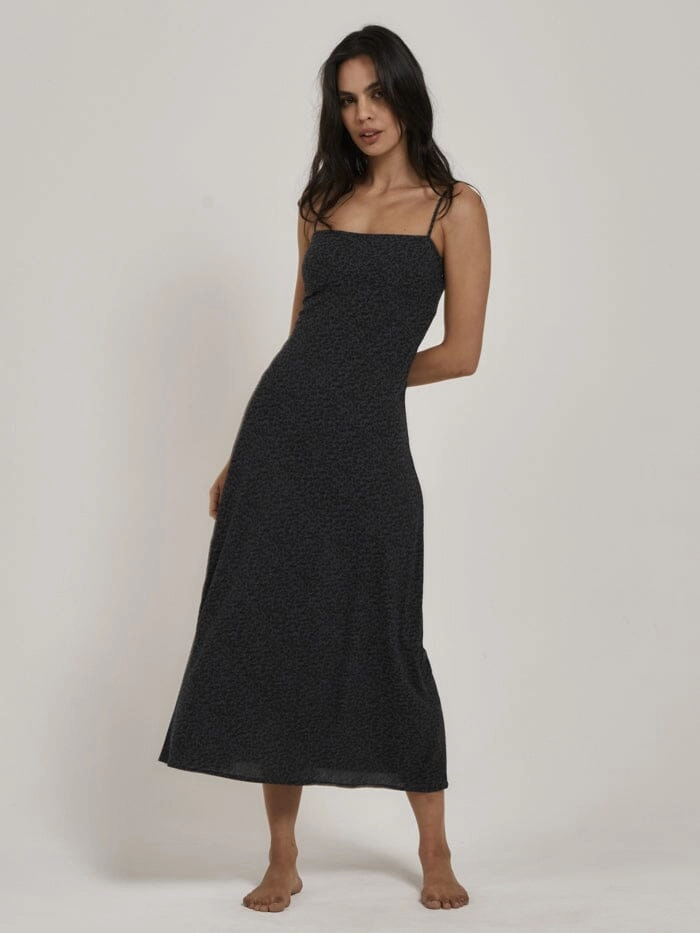 Briar Mid Length Dress - Petrol