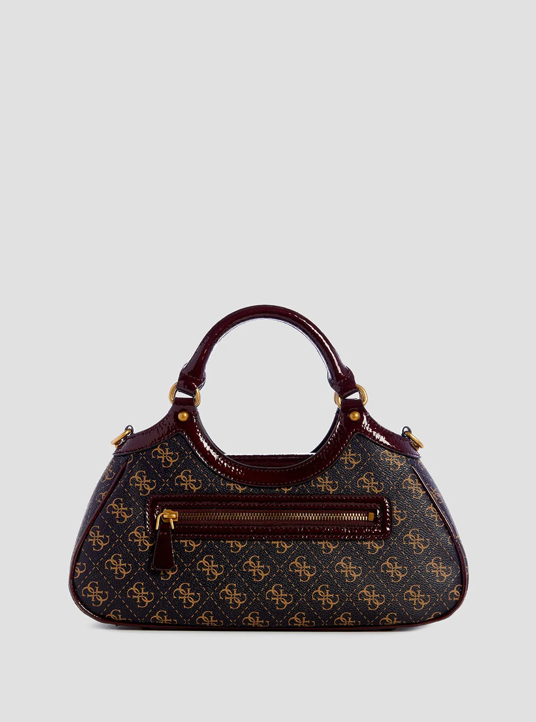 Brown Mintha Small Satchel Bag