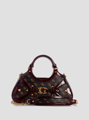Brown Mintha Small Satchel Bag