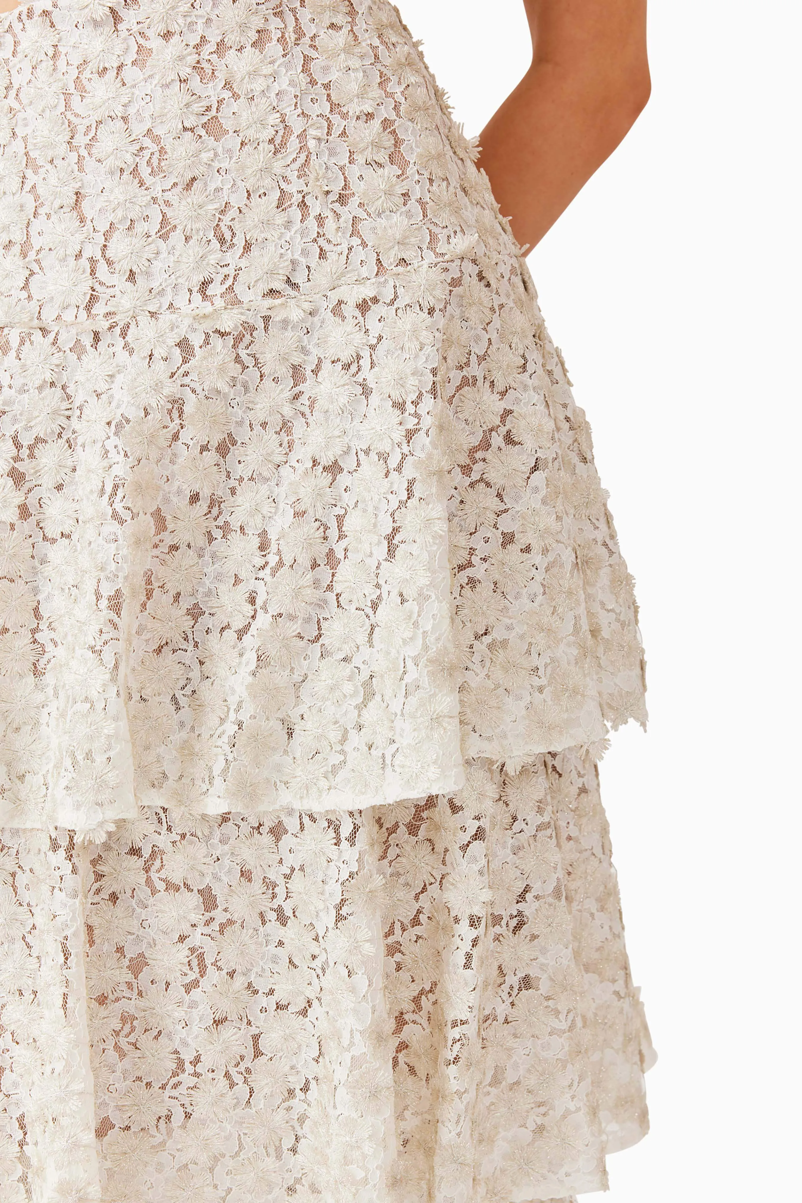 Cali Lace Set in White