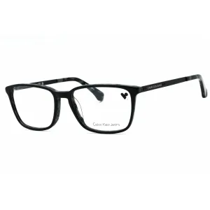 Calvin Klein Jeans Men's Eyeglasses - Black Tortoise Rectangular Frame | CKJ526 073