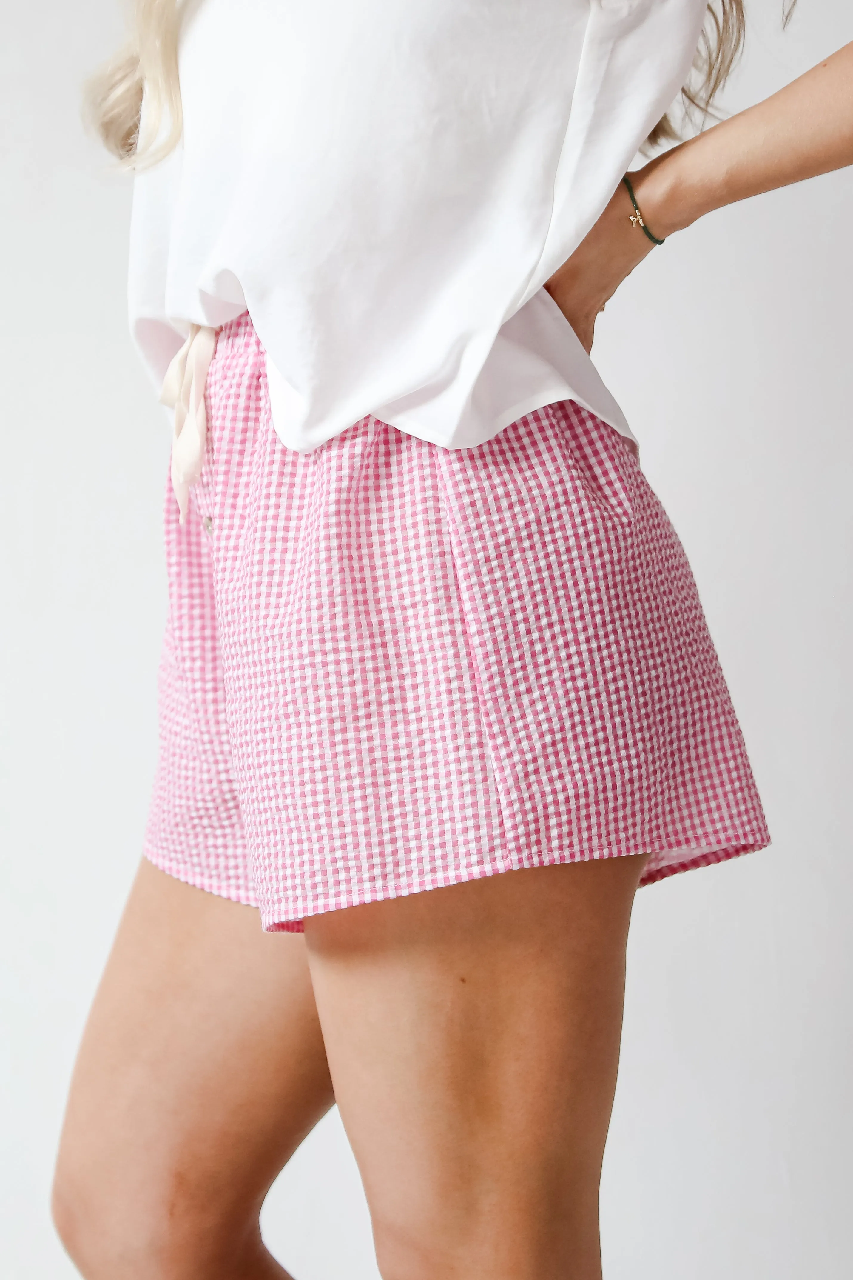 Charming Sense Gingham Shorts