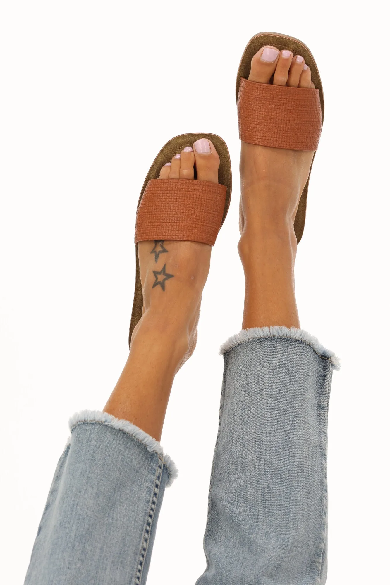 Cherry Lane Alyssia Slide Tan