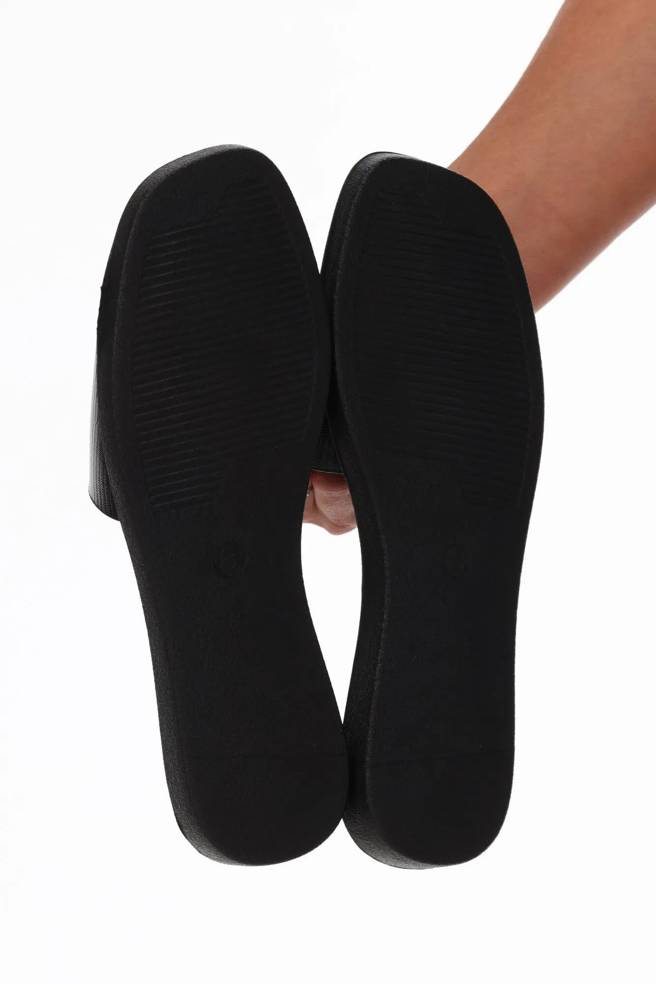 Cherry Lane Athena Slide Black