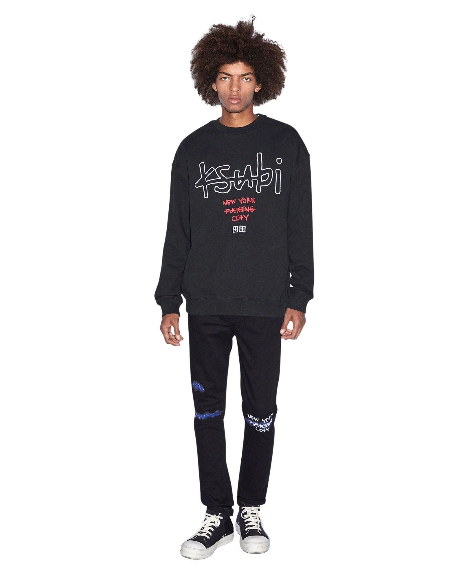 CHITCH NYC LAID BLACK