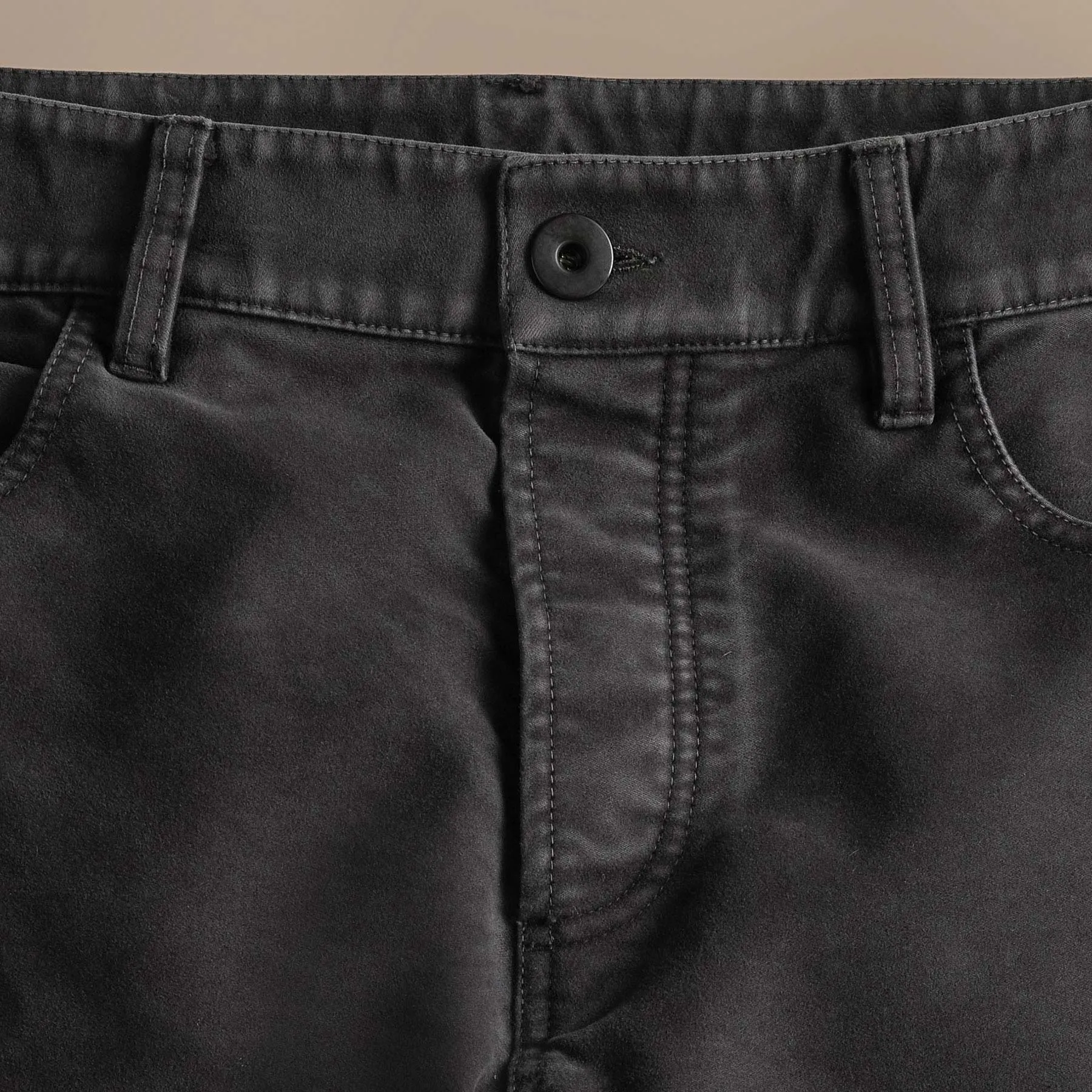 Cotton Moleskin 5 Pocket Pant - Magma Pigment