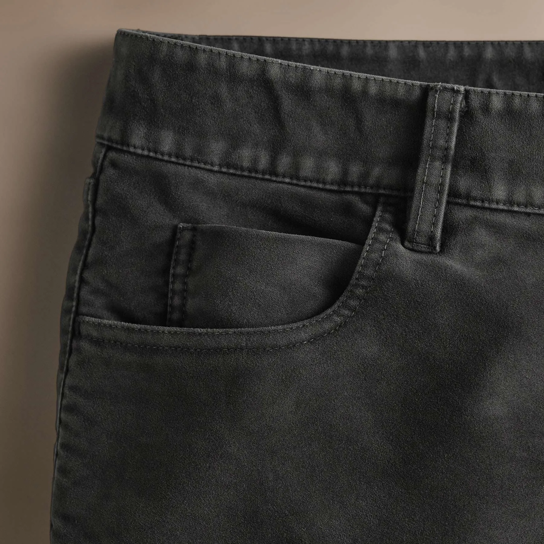 Cotton Moleskin 5 Pocket Pant - Magma Pigment