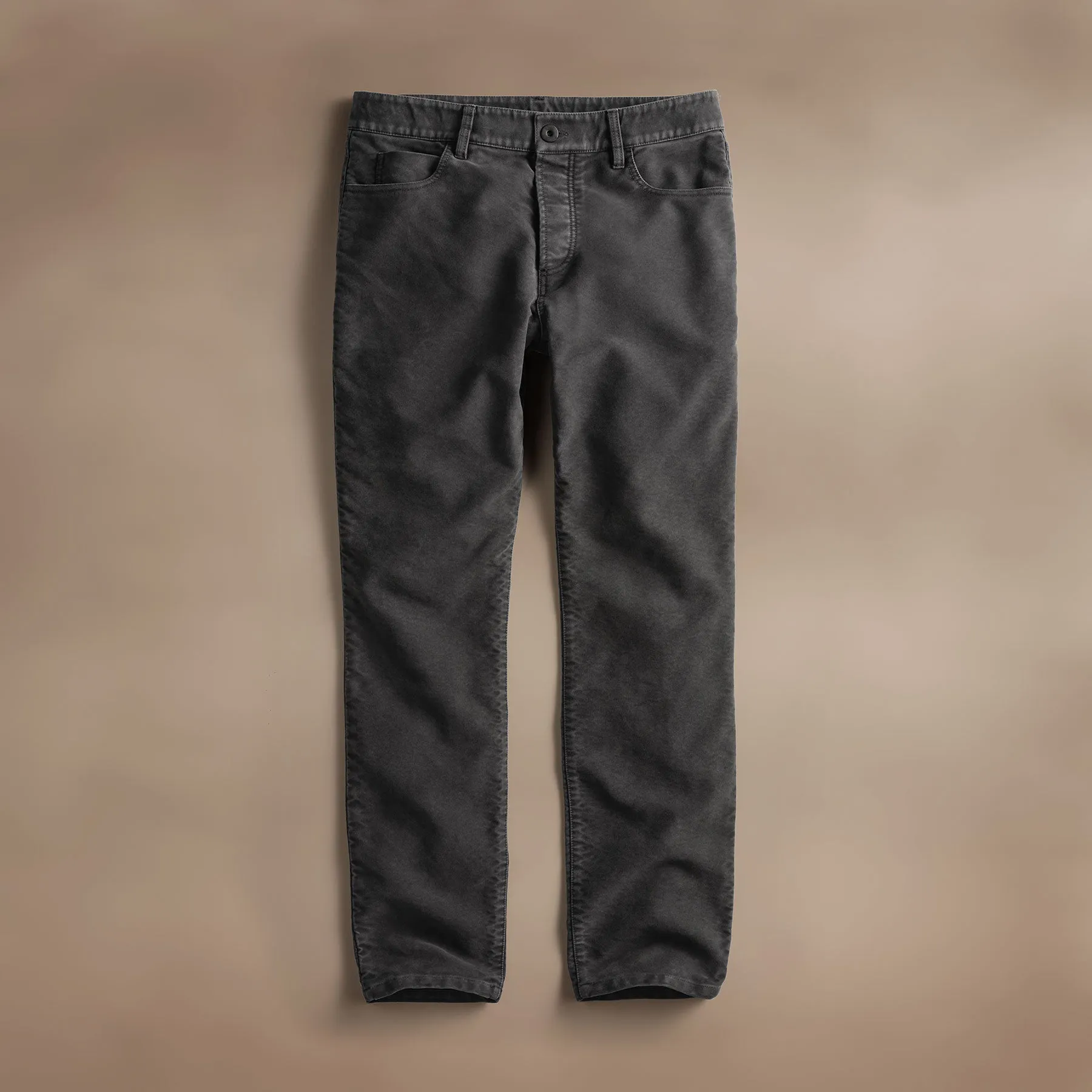 Cotton Moleskin 5 Pocket Pant - Magma Pigment