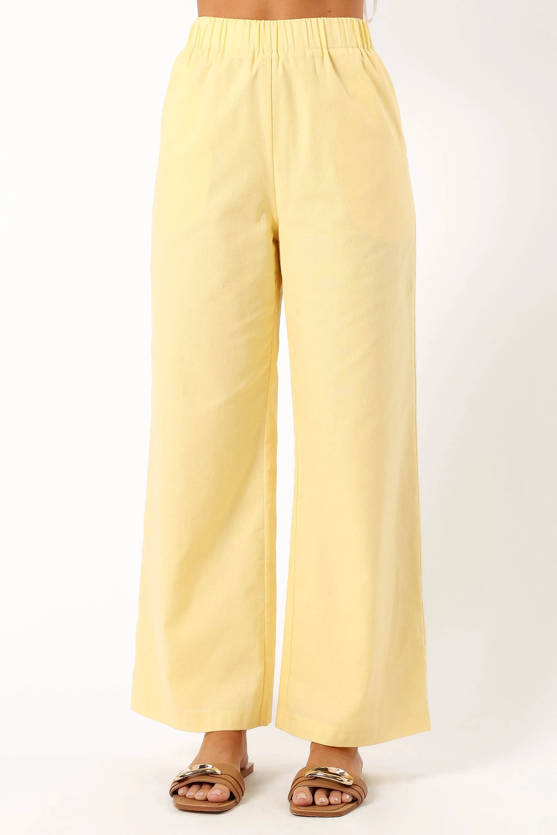 Dakota Pant Set - Lemon