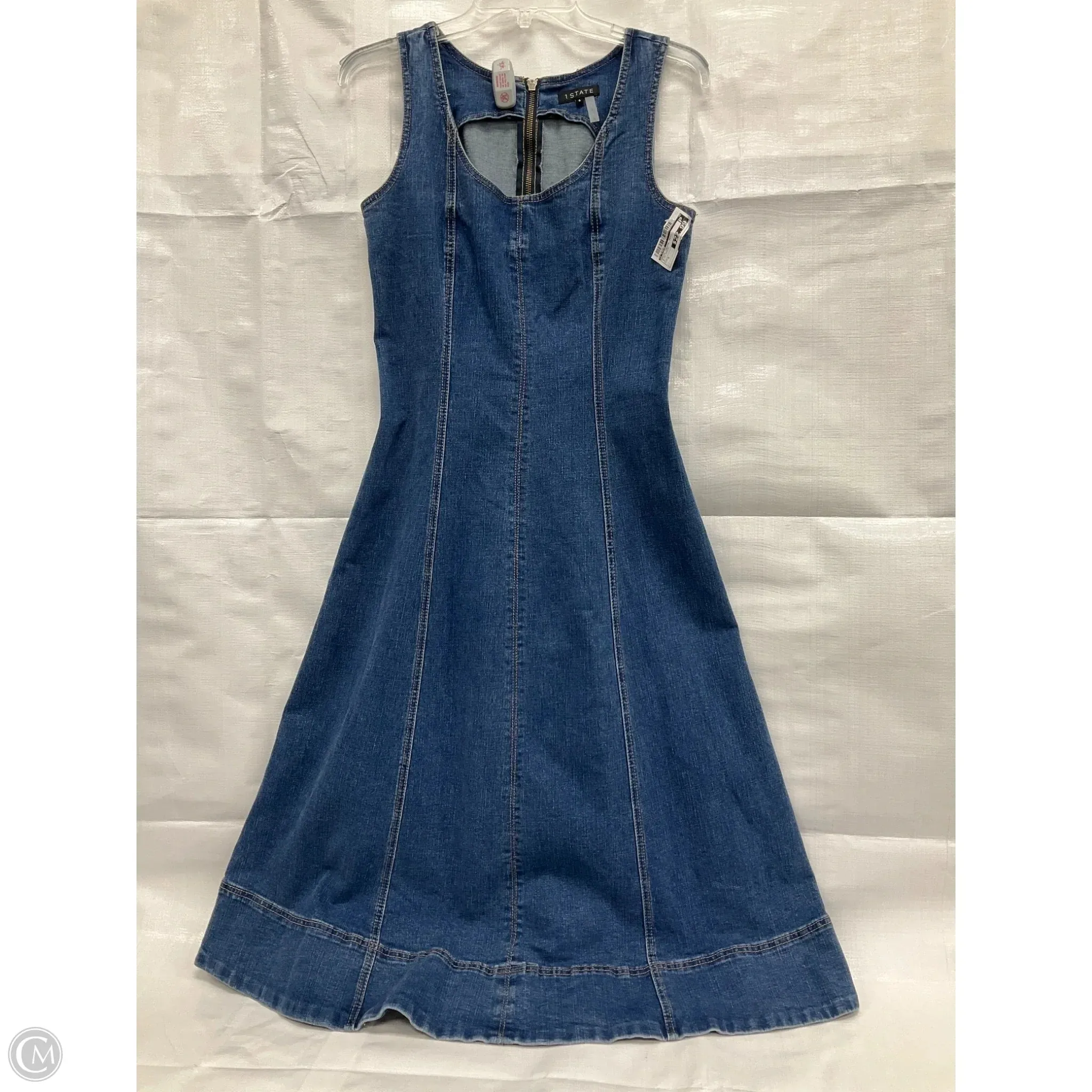 Dress Casual Maxi By 1.state In Blue Denim, Size: S