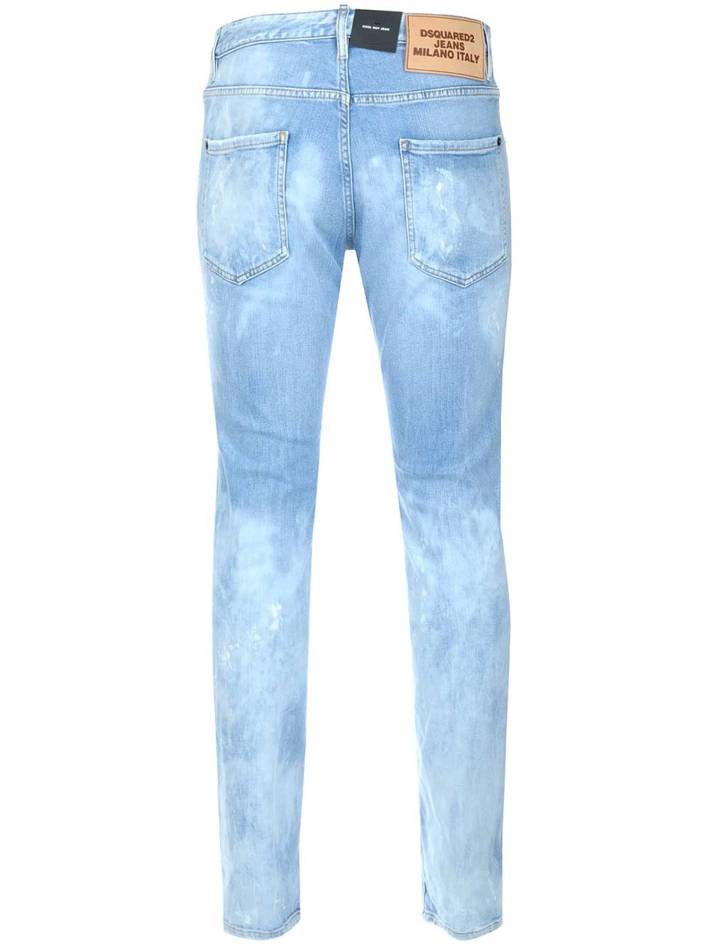 Dsquared2 Distressed Effect Slim-Fit Jeans