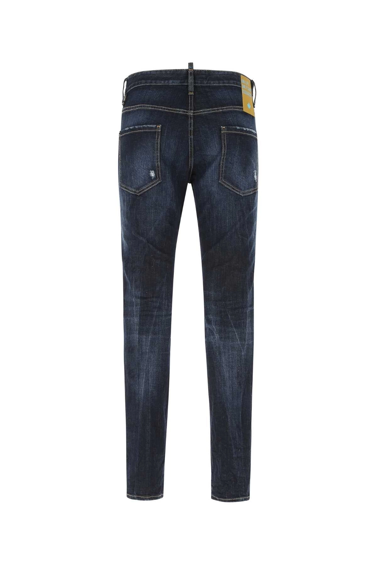 Dsquared2 Distressed Slim-Cut Jeans