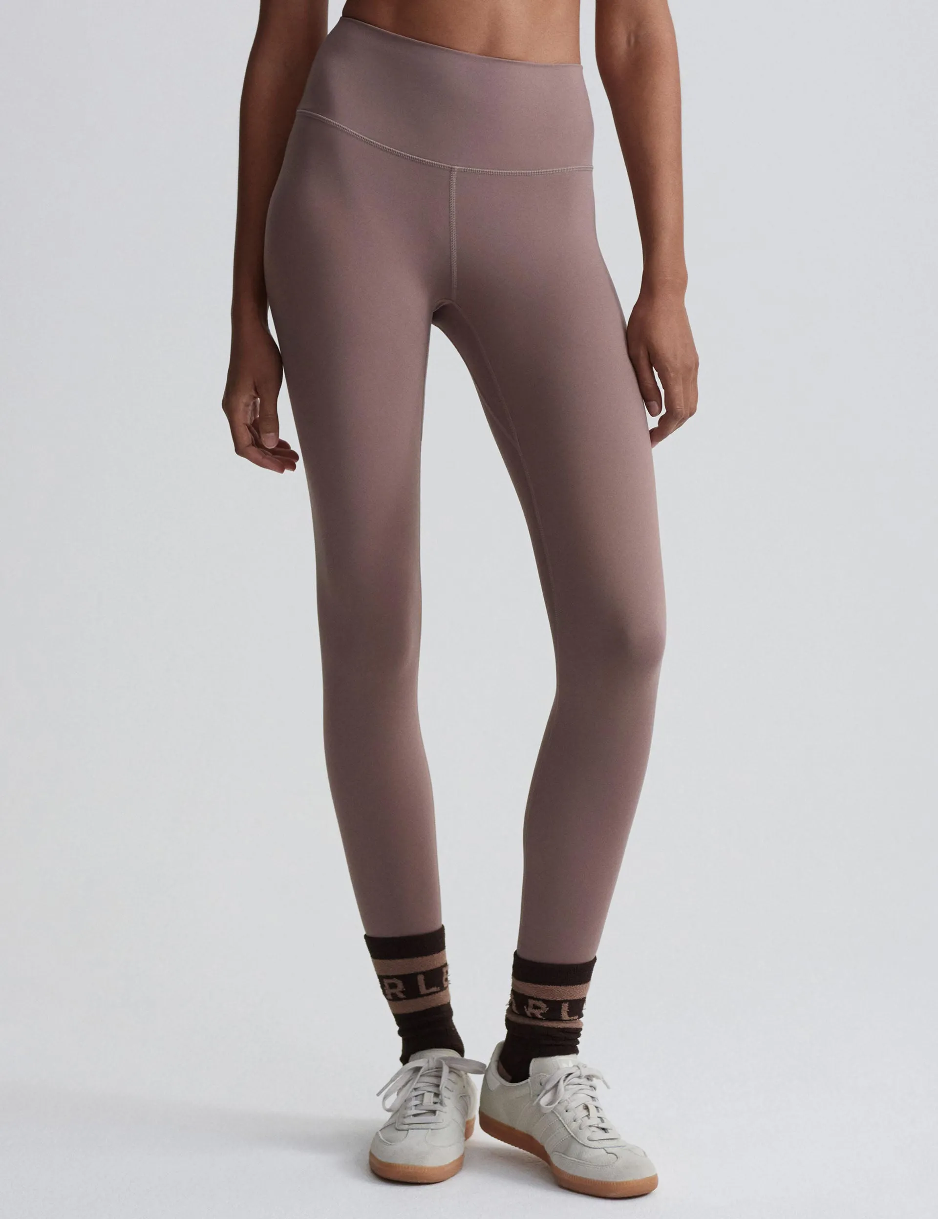 FreeSoft High Waisted Legging 25 - Deep Taupe