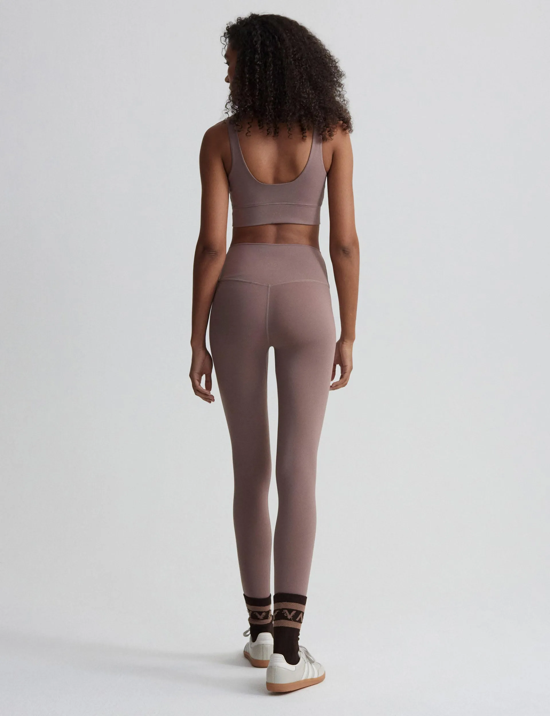 FreeSoft High Waisted Legging 25 - Deep Taupe