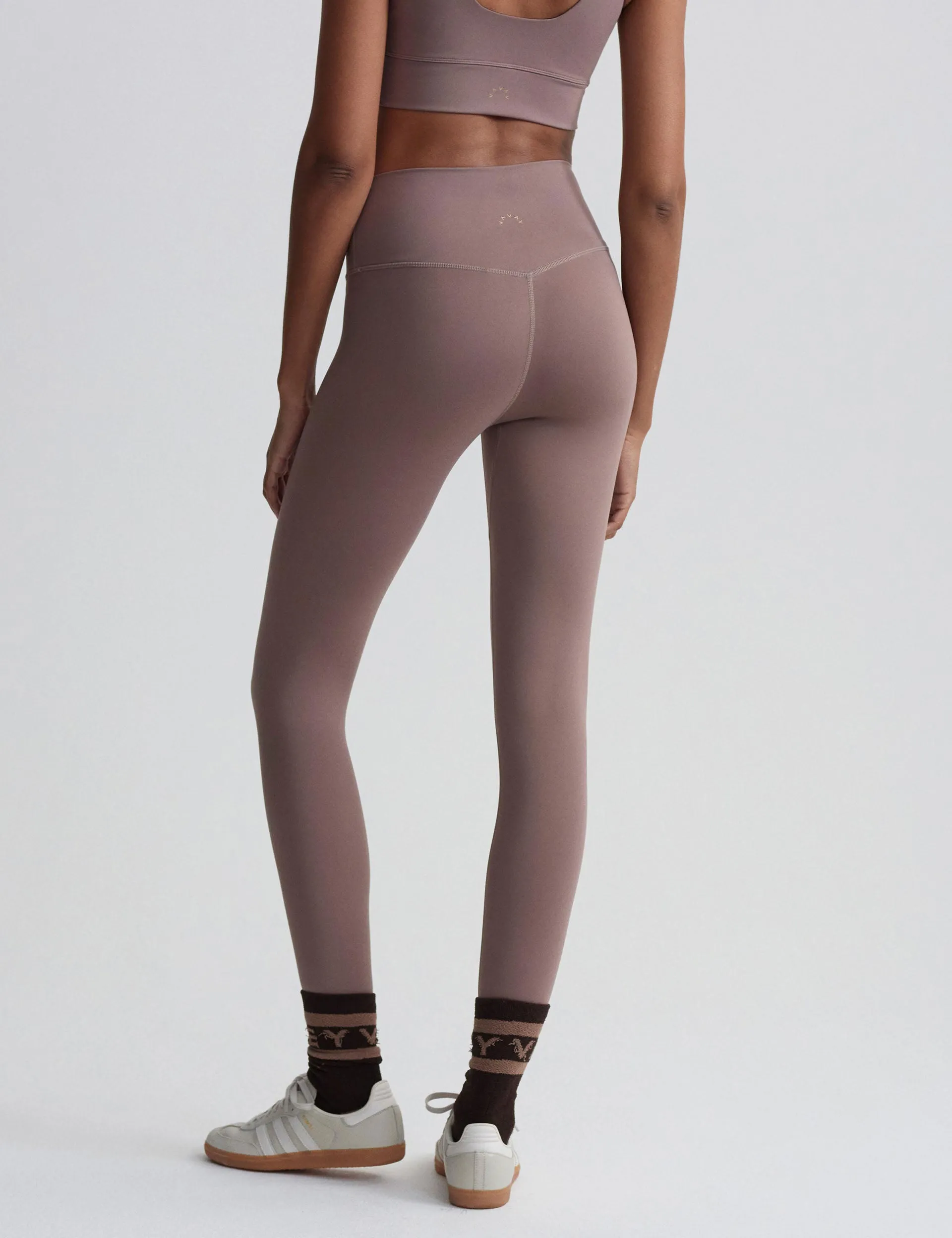 FreeSoft High Waisted Legging 25 - Deep Taupe