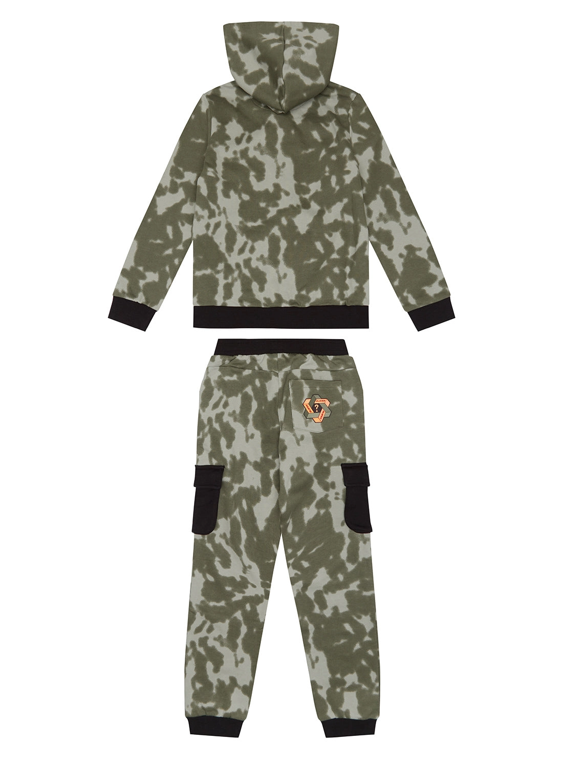 Green Khaki Jumper and Pants 2 Piece Set (2-7)