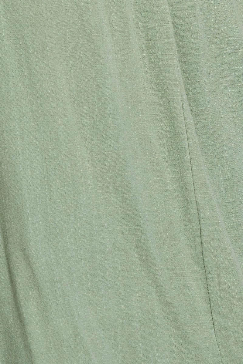 Green Midi Dress Sleeveless