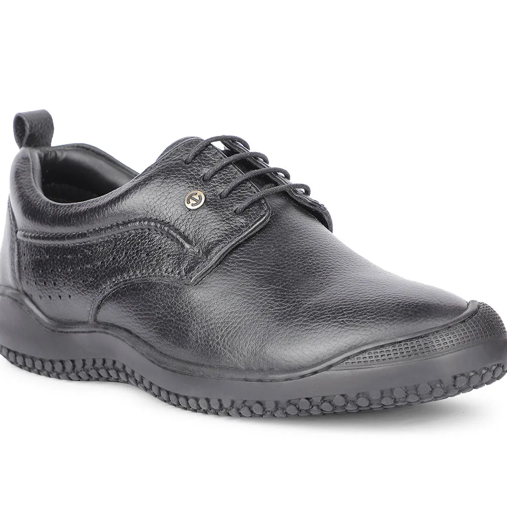 Healers Casual Black Lacing Shoes For Men B049-01 By Liberty