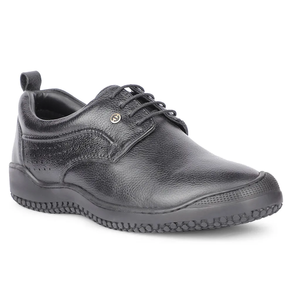 Healers Casual Black Lacing Shoes For Men B049-01 By Liberty