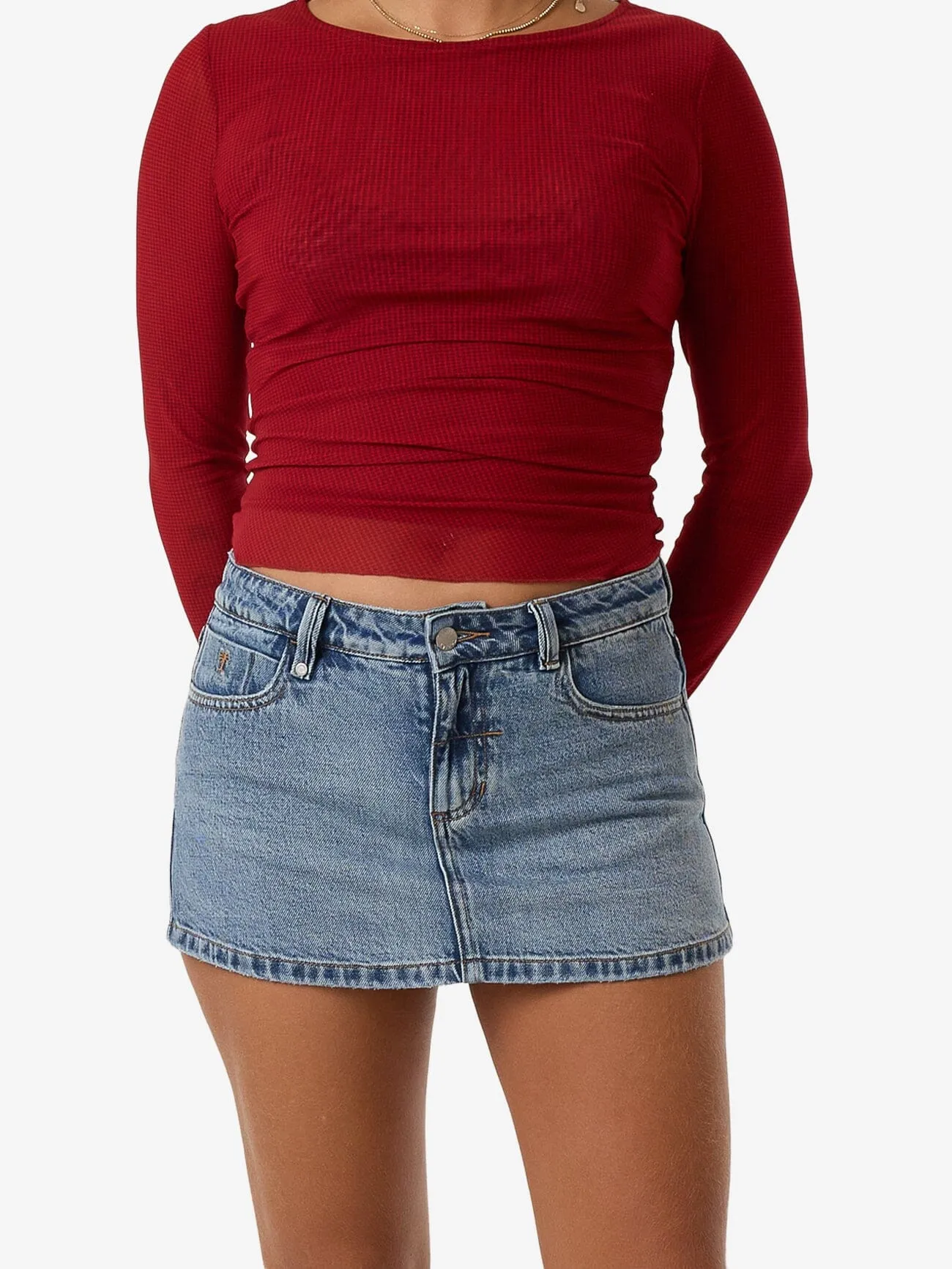 Josie Skort - Vintage Timeworn Blue