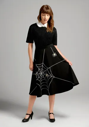 Just This Sway A-Line Skirt: Spooky Edition!