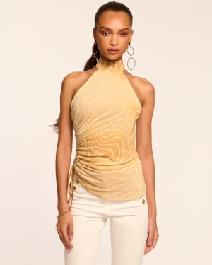 Kemeisha Ruched Halter Top
