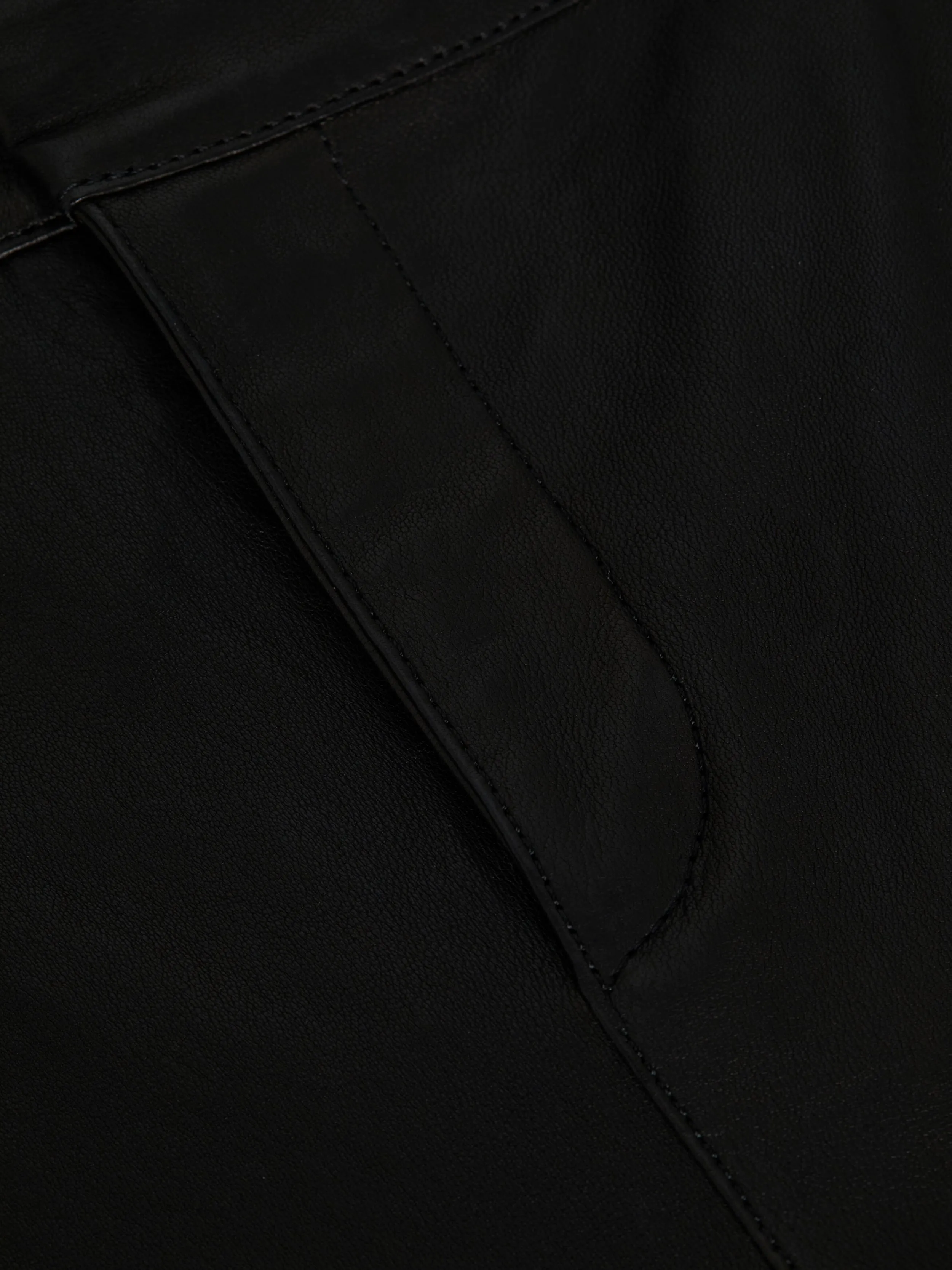 Ketra Leather Bootcut Trouser