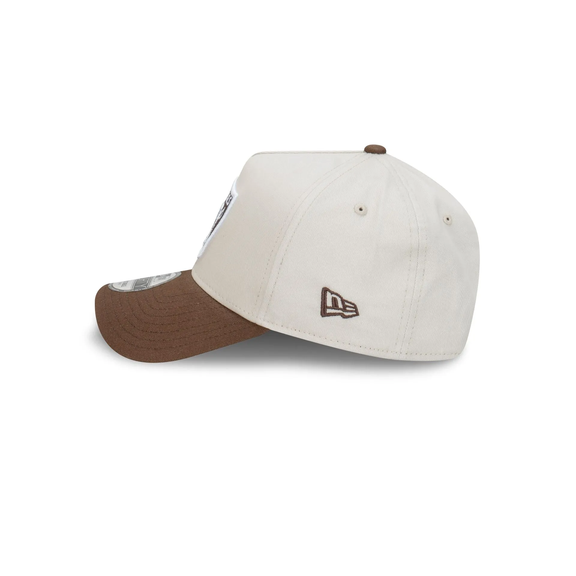 Las Vegas Raiders Vintage Stone Walnut 9FORTY A-Frame Snapback